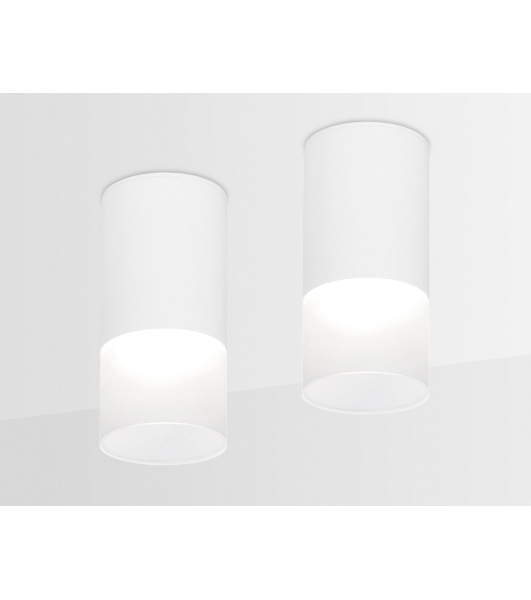 Светильник Ambrella light TN231 WH/S белый/песок LED 4200K 7W D70*150