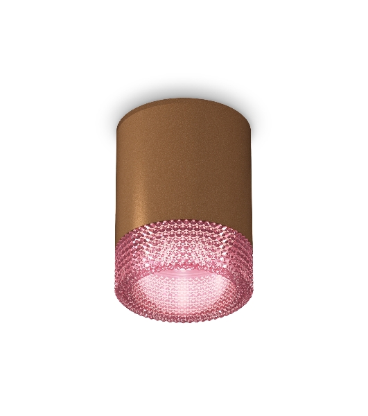 Светильник Ambrella Light XS6304021 SCF/PI кофе песок/розовый MR16 GU5.3 (C6304, N6152)