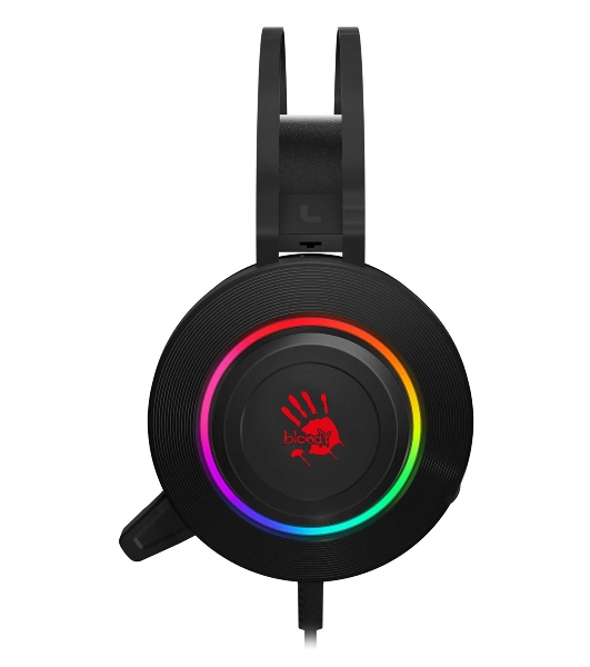 Гарнитура Bloody G521 чёрный, проводная, USB