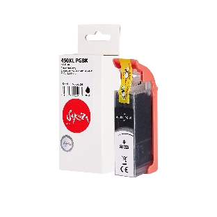 Картридж струйный Sakura 6434B001 (450XL PG Black) для Canon, черный, 20,4 мл., 500 к.