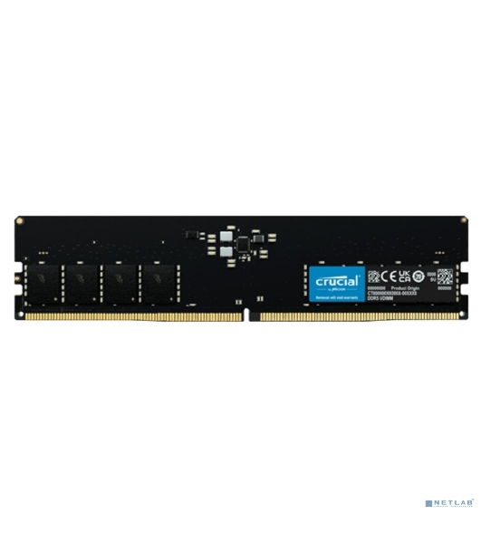 Оперативная память Crucial, DDR5, 16GB (1x16 GB), 5600 MHz, CL46, DIMM