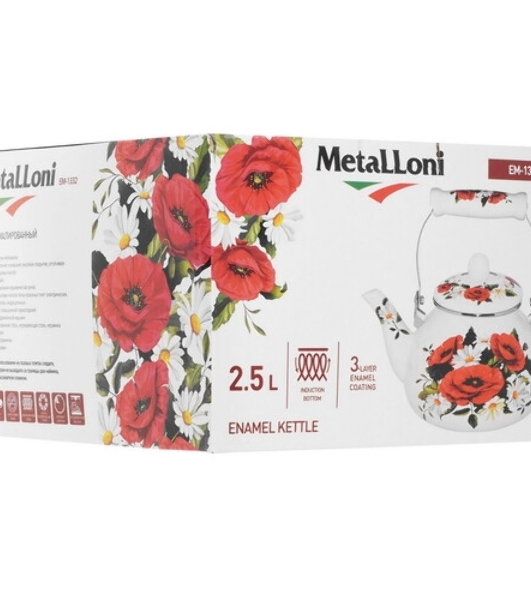 Чайник для плит METALLONI EM-1330 1300мл