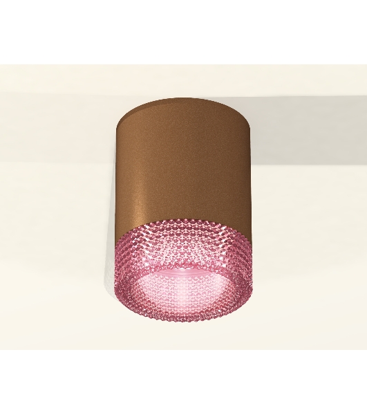 Светильник Ambrella Light XS6304021 SCF/PI кофе песок/розовый MR16 GU5.3 (C6304, N6152)