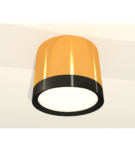 Светильник Ambrella Light XS8121001 PYG/PBK золото желтое полированное/черный полированный GX53 (C8121, N8113)