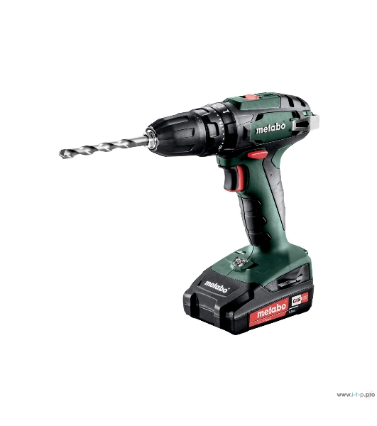 Дрель-шуруповерт Metabo SB 18 602245560, 18 В, 2 Ач, 48Нм, щеточный, ударный