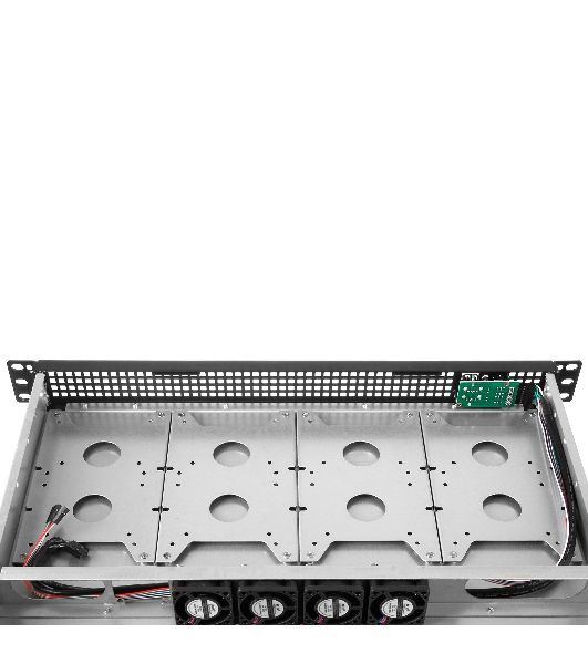 Серверный корпус ExeGate Pro 1U550-04 (RM 19', высота 1U, глубина 550, БП 350ADS, USB)