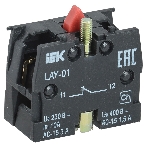 Блок контактный 1р для LAY5 IEK BDK11, фото4