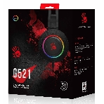 Гарнитура Bloody G521 чёрный, проводная, USB, фото16