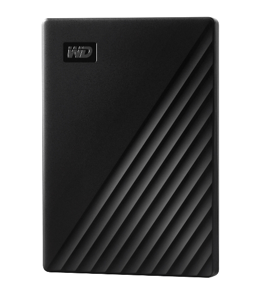 Внешний HDD 2.5' Western Digital My Passport, 1TB, USB 3.2 Gen 1 Type-A, 5400 rpm, черный