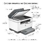 МФУ лазерное HP LaserJet M236sdn (9YG08A), A4, ч/б, печ. до 29 стр/мин., скан. до 19 стр/мин. (ч/б) 10 стр/мин. (цвет), 600 x 600 dpi, USB, RJ-45, Air Print, Mopria, фото13