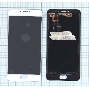Дисплей для Meizu M3 Note M681H белый