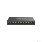 Коммутатор настольный Mercusys MS110CP с 8 портами PoE+ 10/100 Мбит/c и 2 гигабитными портами, фото 1