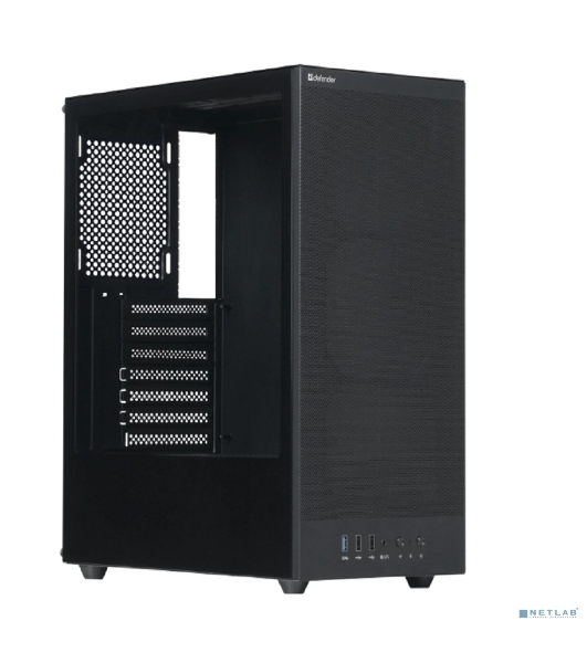 Компьютерный корпус Defender RaptorX черный, ATX, USB3.0, w/o fans