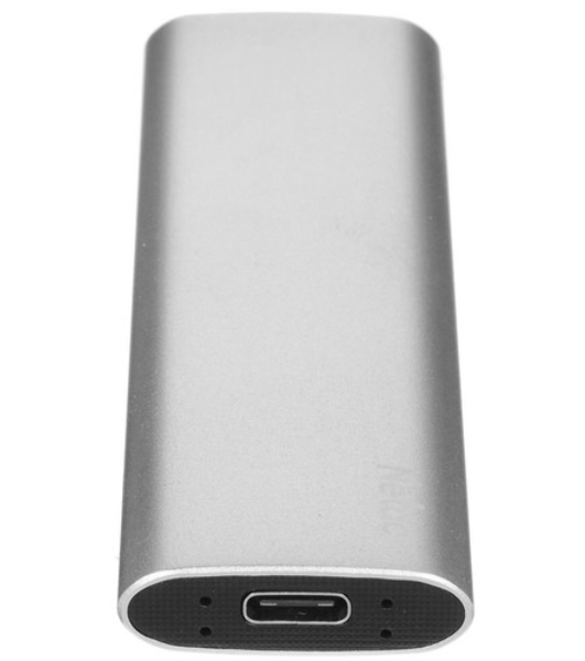 Внешний SSD Netac Z SLIM, 2TB, USB 3.2 Gen 2 Type-C, R/W 550/480, черный