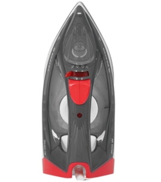 Утюг BRAYER BR4011 черный/белый/красный, 2400 Вт, 20 г /мин, 140 г/мин, 330 мл