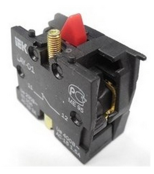 Блок контактный 1р для LAY5 IEK BDK11