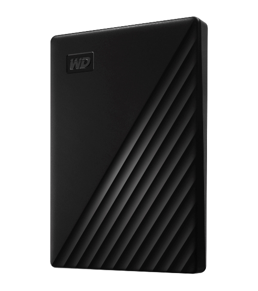 Внешний HDD 2.5' Western Digital My Passport, 1TB, USB 3.2 Gen 1 Type-A, 5400 rpm, черный
