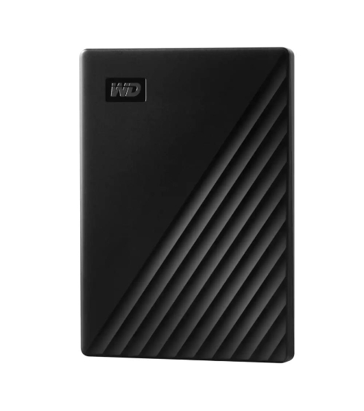 Внешний HDD 2.5' Western Digital My Passport, 2TB, USB 3.2 Gen 1 Type-A, 5400 rpm, черный