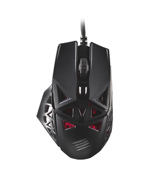 Мышь проводная Mad Catz M.O.J.O. M1 черный, 12000 dpi, USB, кнопки - 8