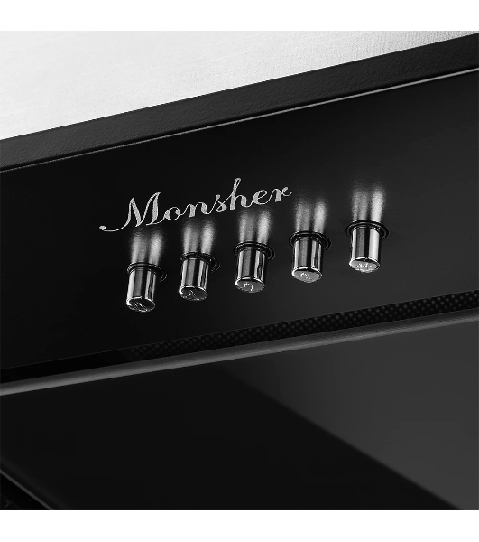 Вытяжка встраиваемая Monsher INNA 40 Noir черный, 40 см, 1200 куб. м/ч, 45 дБ