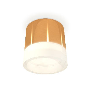 Светильник Ambrella Light XS8121010 PYG/FR золото желтое полированное/белый матовый GX53 (C8121, N8401)