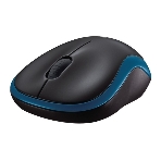 Мышь беспроводная Logitech M185 синий, 1000 dpi, радиоканал, USB, кнопки - 3, фото6