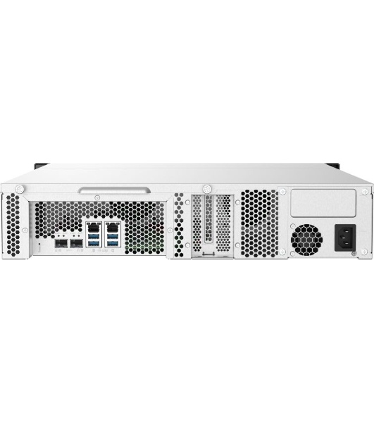 Сетевое хранилище без дисков SMB QNAP TS-832PXU-4G 8-Bay AL324 quad-core 1.7 GHz 2U rackmount NAS, 4Gb DDR4 UDIMM RAM (max 1x16Gb), SATA 6Gb/s, 2x 10GbE SFP+ LAN, 2x2.5 GbE LAN, 1x PCIe Gen2 x2 slot. W/o RAIL-B02