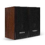 Акустическая система 2.0 ExeGate EX287058RUS Tango 312 (питание USB, 2х3Вт (6 Вт RMS), 80-20000Гц, светлое дерево), фото 1