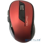 Мышь беспроводная Qumo Office Line M62 красный, 1600 dpi, радиоканал, USB, кнопки - 6, фото3