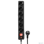 Сетевой фильтр Гарнизон ECL-6-B-1.8, 6 р, 10А, 1.8 м, ур.защиты 4, черный, пакет, фото13