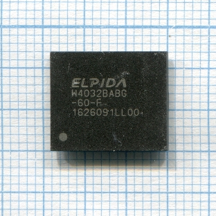 Видеопамять ELPIDA W4032BABG-60-F