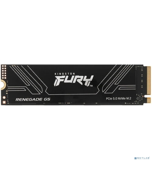 Накопитель SSD Kingston Fury Renegade, 1Tb, M.2(22x80мм), NVMe, PCIe 5.0 x4, 3D TLC, R/W 14200/11000Mb/s, IOPs 2 200 000/2 150 000, TbW 1000, DWPD 0.5 (12 мес)