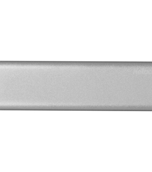 Внешний SSD Netac Z SLIM, 2TB, USB 3.2 Gen 2 Type-C, R/W 550/480, черный