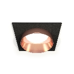 Комплект встраиваемого светильника Ambrella light XC6521025 SBK/PPG черный песок/золото розовое полированное MR16 GU5.3 (C6521, N6135), фото3