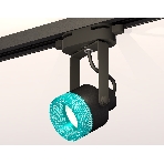 Светильник Ambrella light XT6602063 PBK/BL черный полированный/голубой MR16 GU10 (C6602, N6153), фото3