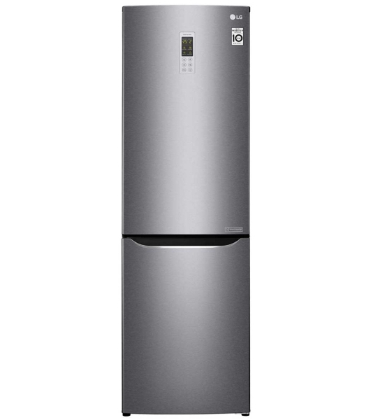 Холодильник LG GA-B419SLGL графит двухкамерный 223/79л морозилка снизу, No Frost