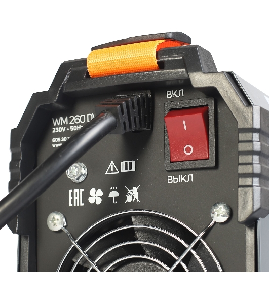 Сварочный аппарат Patriot WM260DVT инвертор MMA/TL/vrd 12.5кВт
