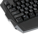 Комплект клавиатура+мышь Qumo Wartime проводной, USB, 3200 DPI, чёрный, фото7