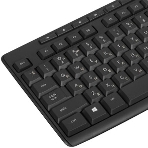 Комплект клавиатура+мышь Logitech MK295 беспроводной, USB, чёрный, фото37