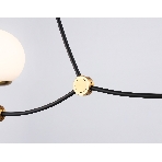 Светитльник Ambrella Light TR2568/3 BK/SB черный/бронза E27/3 max 60W 1130*150*540, фото5