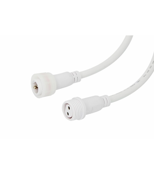 Соединительный кабель Rexant (2pin) герметичный (IP67) 2х1,0 мм² белый