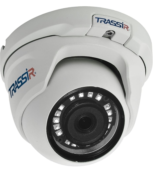 Камера видеонаблюдения IP Trassir TR-D2S5-noPoE v2 3.6-3.6мм цв. корп.:белый