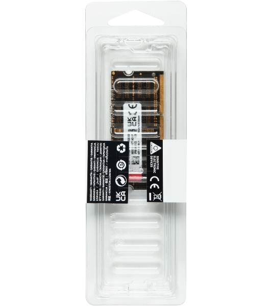 Оперативная память Kingston Fury Impact, DDR4, 16GB (1x16GB), 3200MHz, CL20, SO-DIMM