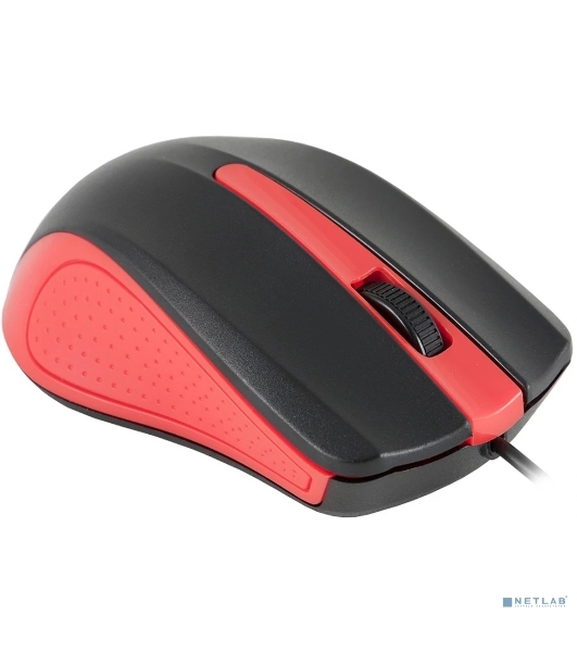 Мышь проводная Acer OMW012 черный/красный, 1200 dpi, USB, кнопки - 3