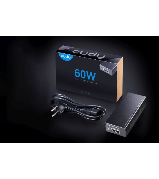 Инжектор PoE Cudy POE300 10/100/1000BASE-T 60Вт 53В(DC)