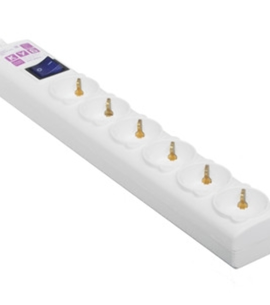 Фильтр-удл. PC сер. 1,9м 6 р 16А SPG6-16-1,9М