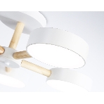 Светильник Ambrella light FL4825/5 WH белый 3000K-6400K 65W D580*160 (ПДУ ИК), фото10