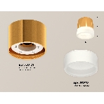 Светильник Ambrella Light XS8121010 PYG/FR золото желтое полированное/белый матовый GX53 (C8121, N8401), фото 1