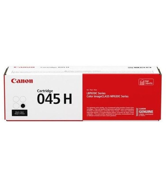 Картридж лазерный Canon 045BK H черный, 2800 стр., для i-SENSYS MF631/633/635, LBP611
