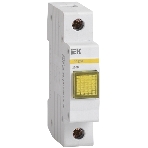 Лампа сигнальная ЛС-47М жел. IEK MLS20-230-K05, фото3